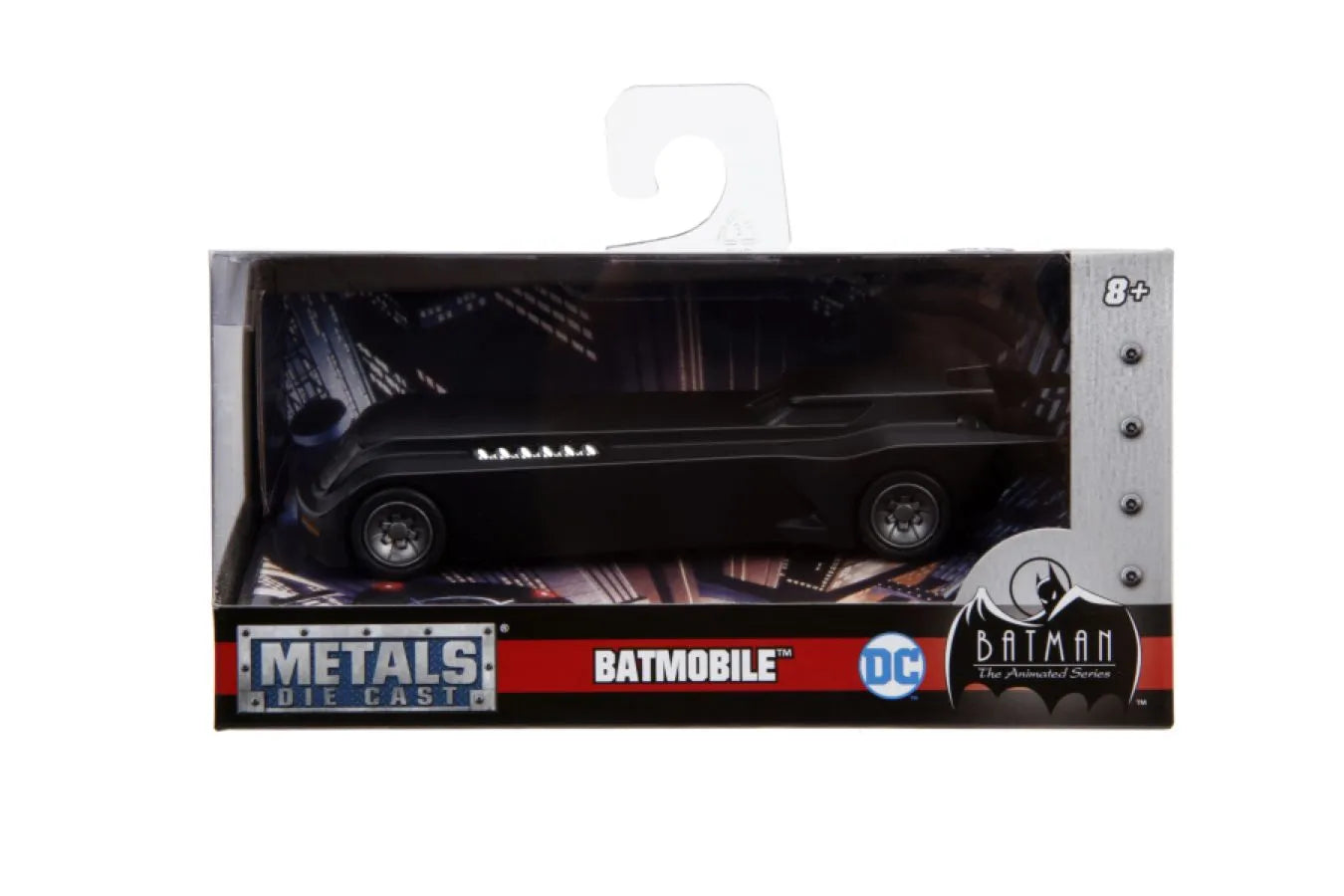 JAD30915 Batman: The Animated Series - Batmobile 1:32 Hollywood Ride Diecast Vehicle - Jada Toys - Titan Pop Culture