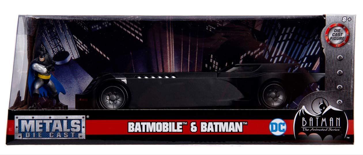 JAD30916 Batman: The Animated Series - Batmobile 1:24 Scale Diecast Vehicle - Jada Toys - Titan Pop Culture