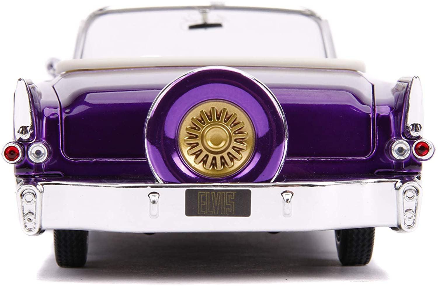 JAD30985 Elvis Presley - 1956 Cadillac El Dorado 1:24 with Figure Hollywood Ride - Jada Toys - Titan Pop Culture