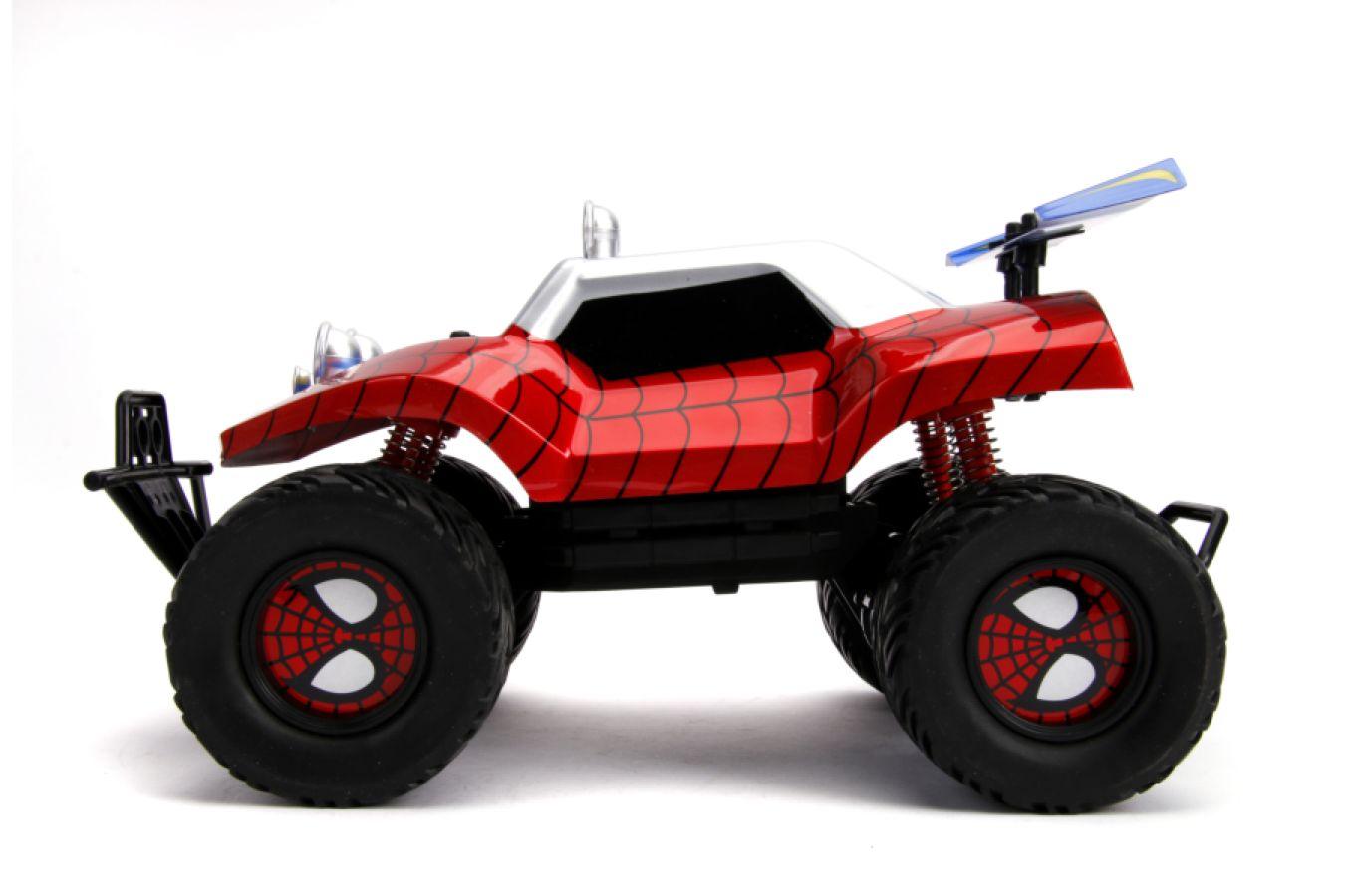 JAD30997 Marvel Comics - Spider-Man (Peter Parker) Buggy 1:14 Scale Remote Control Car - Jada Toys - Titan Pop Culture