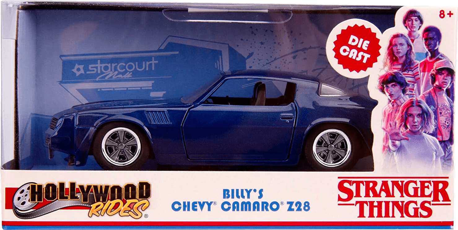 JAD31113 Stranger Things - 1979 Chevy Camero Z28 1:32 - Jada Toys - Titan Pop Culture