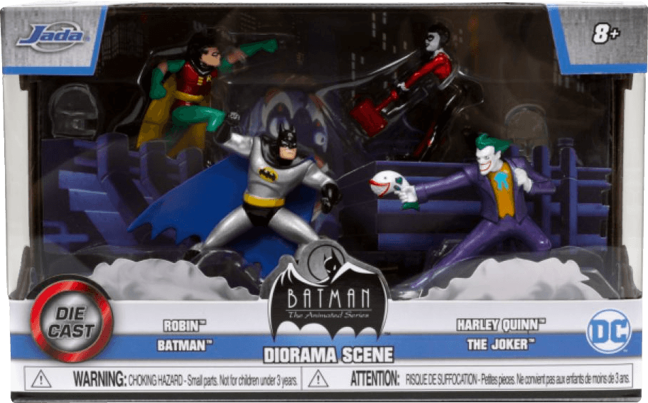 JAD31353 Batman: The Animated Series - Nano Metalfigs Diorama Scene - Jada Toys - Titan Pop Culture