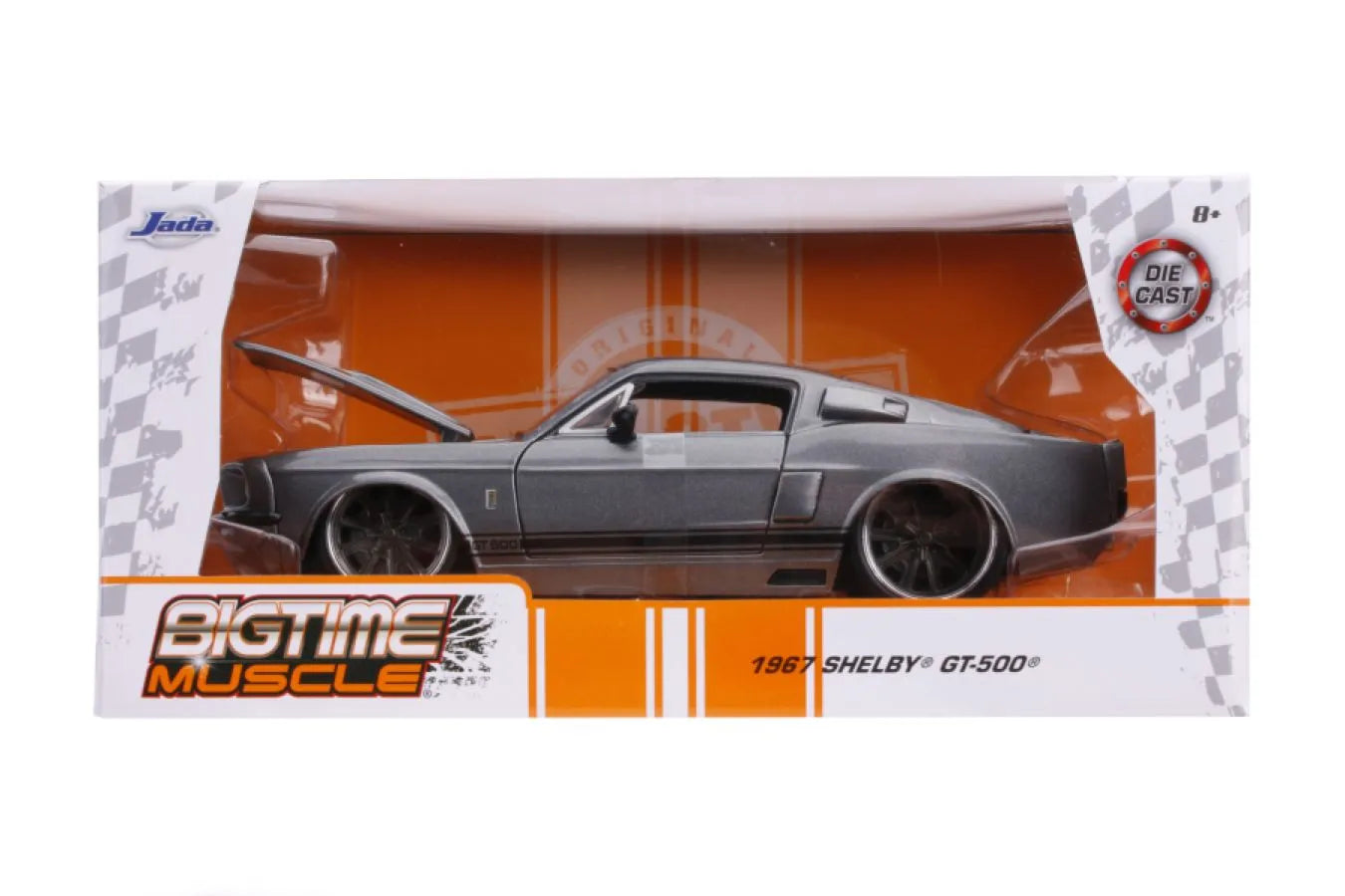 JAD31452 Big Time Muscle - 1967 Shelby GT-500 1:24 Scale Diecast Vehicle - Jada Toys - Titan Pop Culture