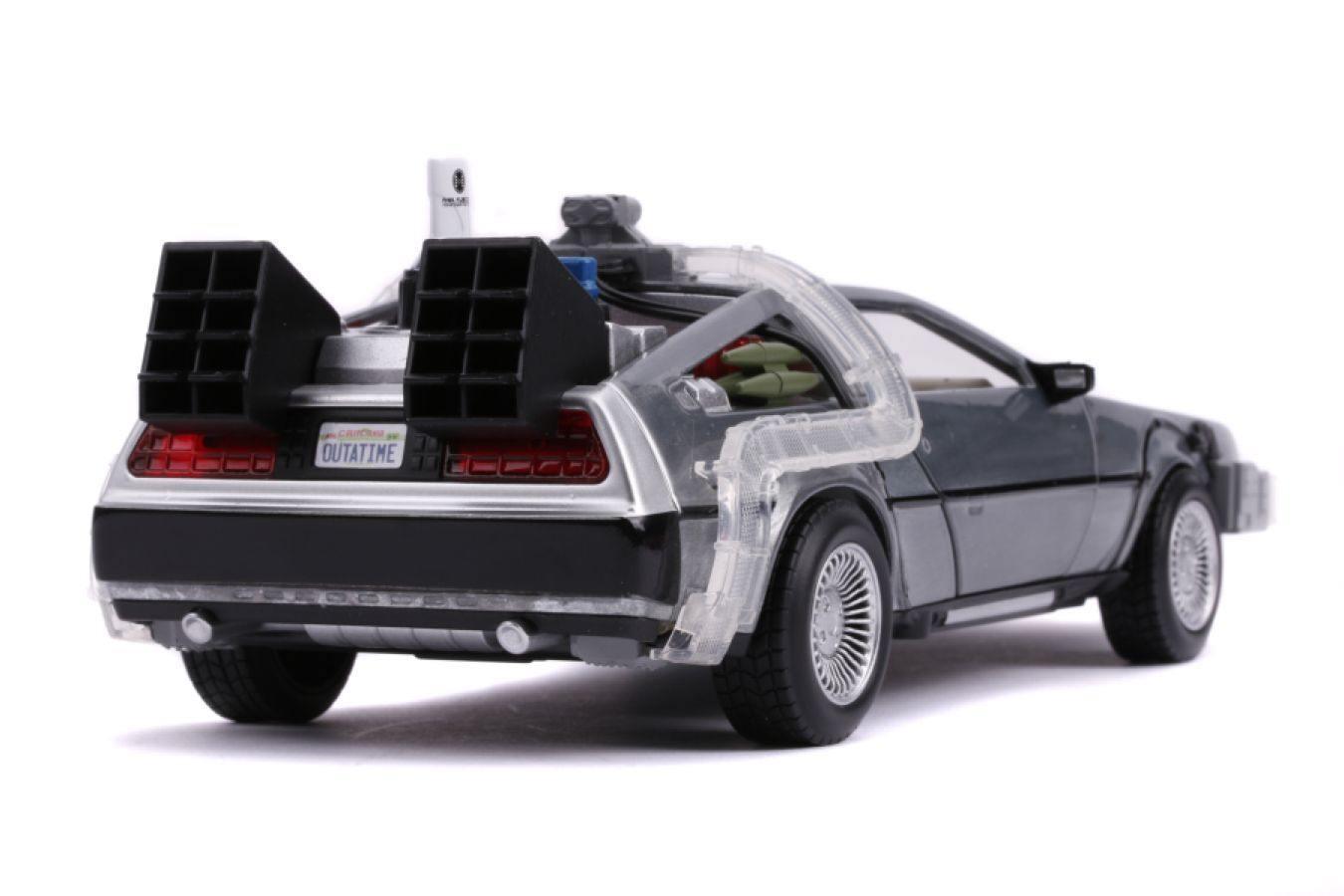 JAD31468 Back to the Future Part II - Delorean 1:24 Scale Hollywood Ride - Jada Toys - Titan Pop Culture