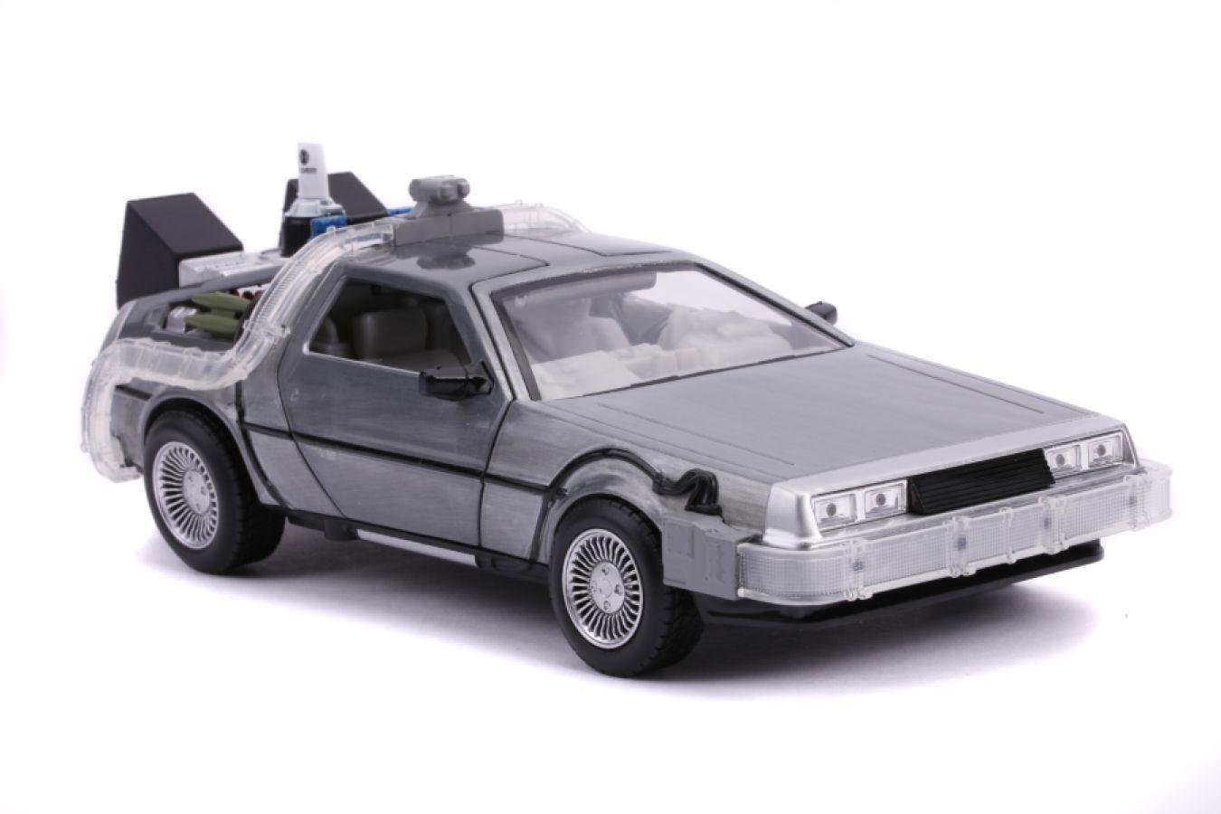 JAD31468 Back to the Future Part II - Delorean 1:24 Scale Hollywood Ride - Jada Toys - Titan Pop Culture