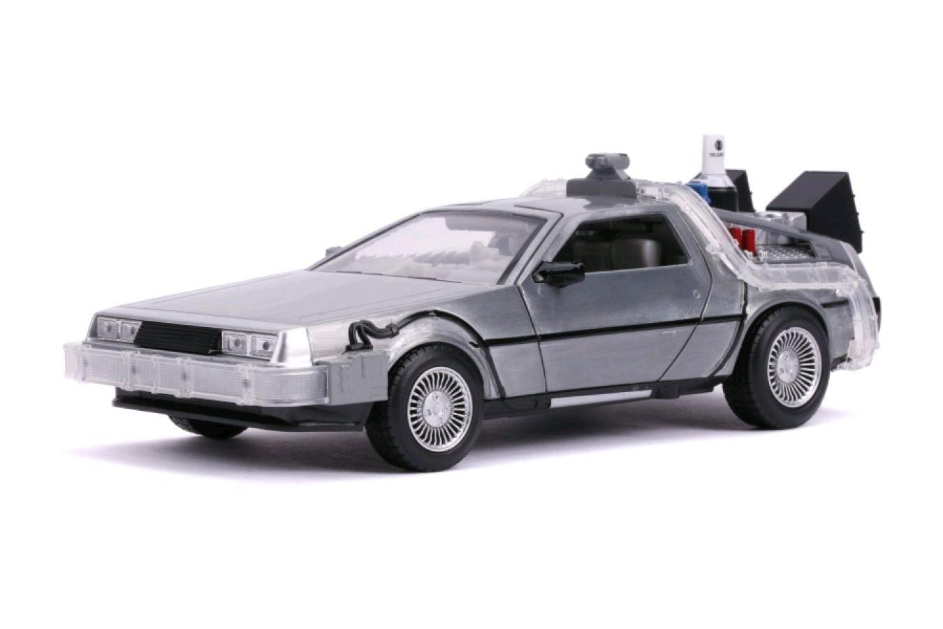 JAD31468 Back to the Future Part II - Delorean 1:24 Scale Hollywood Ride - Jada Toys - Titan Pop Culture