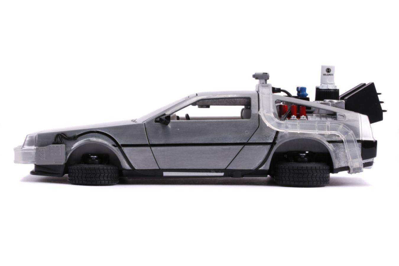 JAD31468 Back to the Future Part II - Delorean 1:24 Scale Hollywood Ride - Jada Toys - Titan Pop Culture