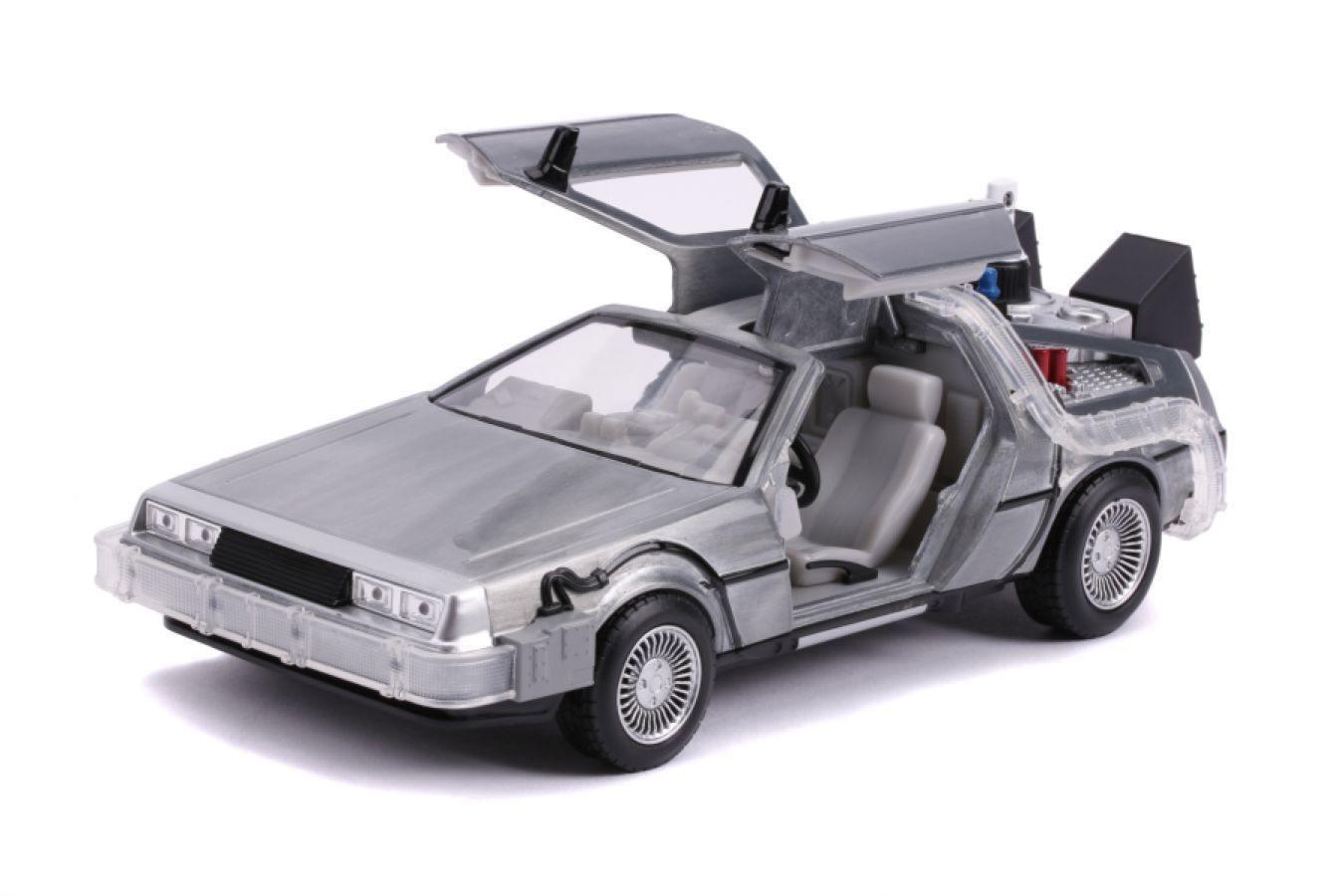 JAD31468 Back to the Future Part II - Delorean 1:24 Scale Hollywood Ride - Jada Toys - Titan Pop Culture