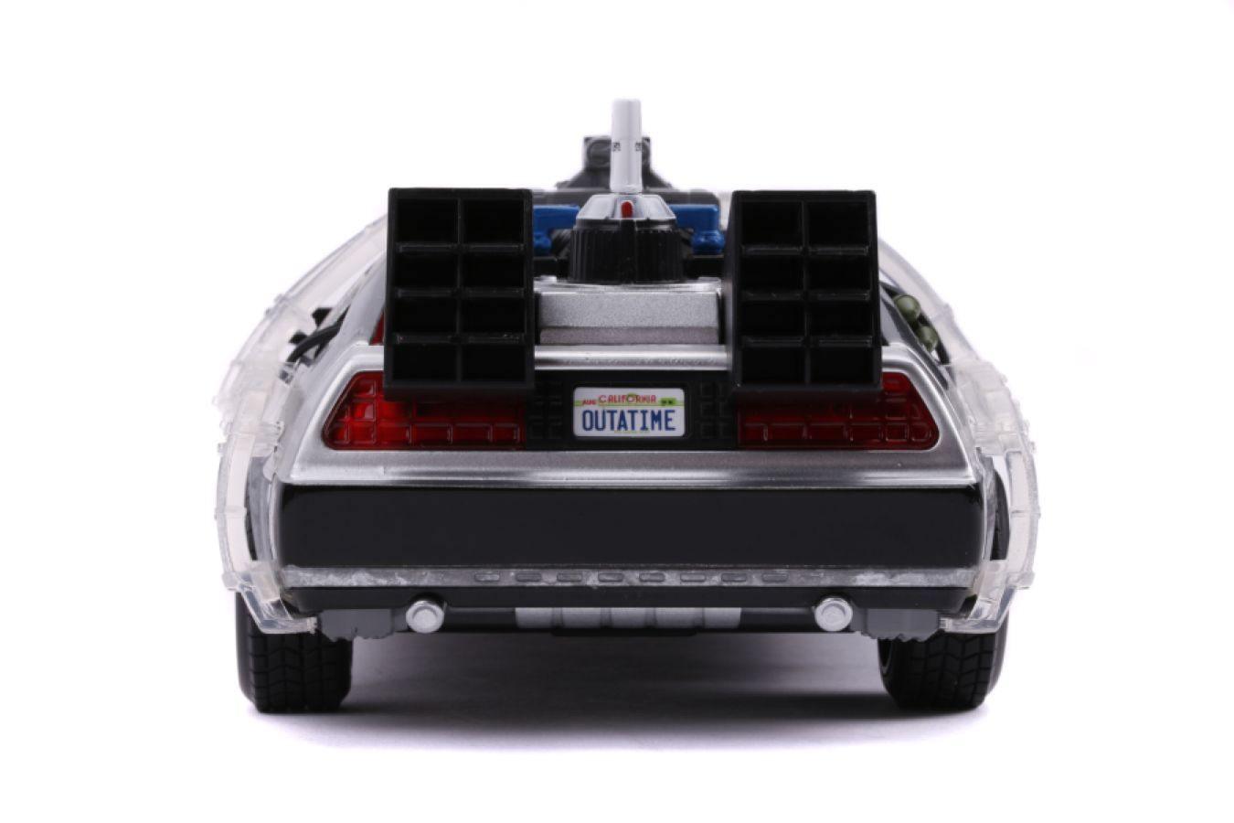 JAD31468 Back to the Future Part II - Delorean 1:24 Scale Hollywood Ride - Jada Toys - Titan Pop Culture