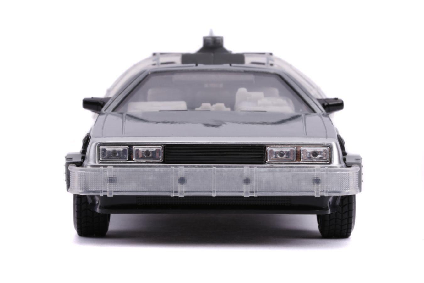 JAD31468 Back to the Future Part II - Delorean 1:24 Scale Hollywood Ride - Jada Toys - Titan Pop Culture