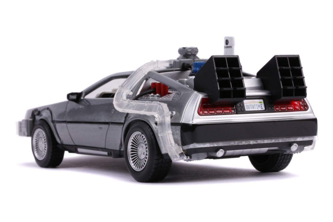 JAD31468 Back to the Future Part II - Delorean 1:24 Scale Hollywood Ride - Jada Toys - Titan Pop Culture