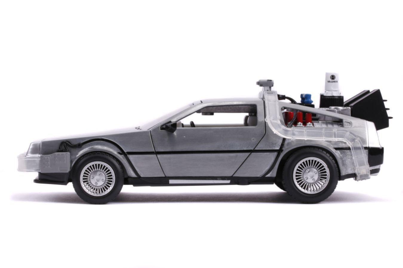 JAD31468 Back to the Future Part II - Delorean 1:24 Scale Hollywood Ride - Jada Toys - Titan Pop Culture