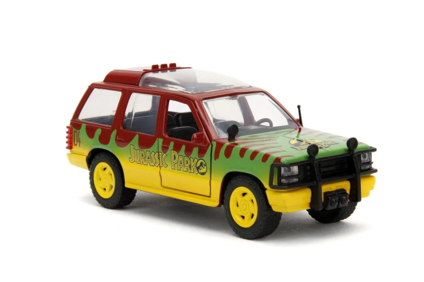 JAD31956 Jurassic Park - 1993 Ford Explorer 1:32 Scale Vehicle (30th Anniversary) - Jada Toys - Titan Pop Culture