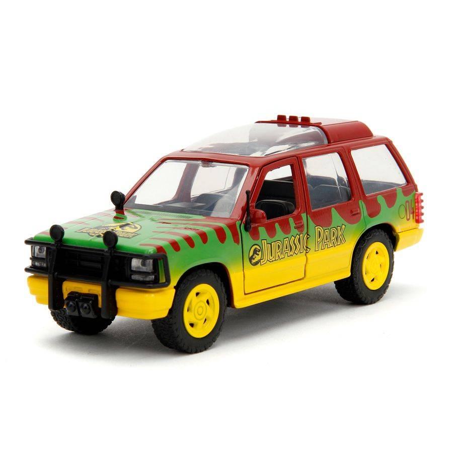 JAD31956 Jurassic Park - 1993 Ford Explorer 1:32 Scale Vehicle (30th Anniversary) - Jada Toys - Titan Pop Culture