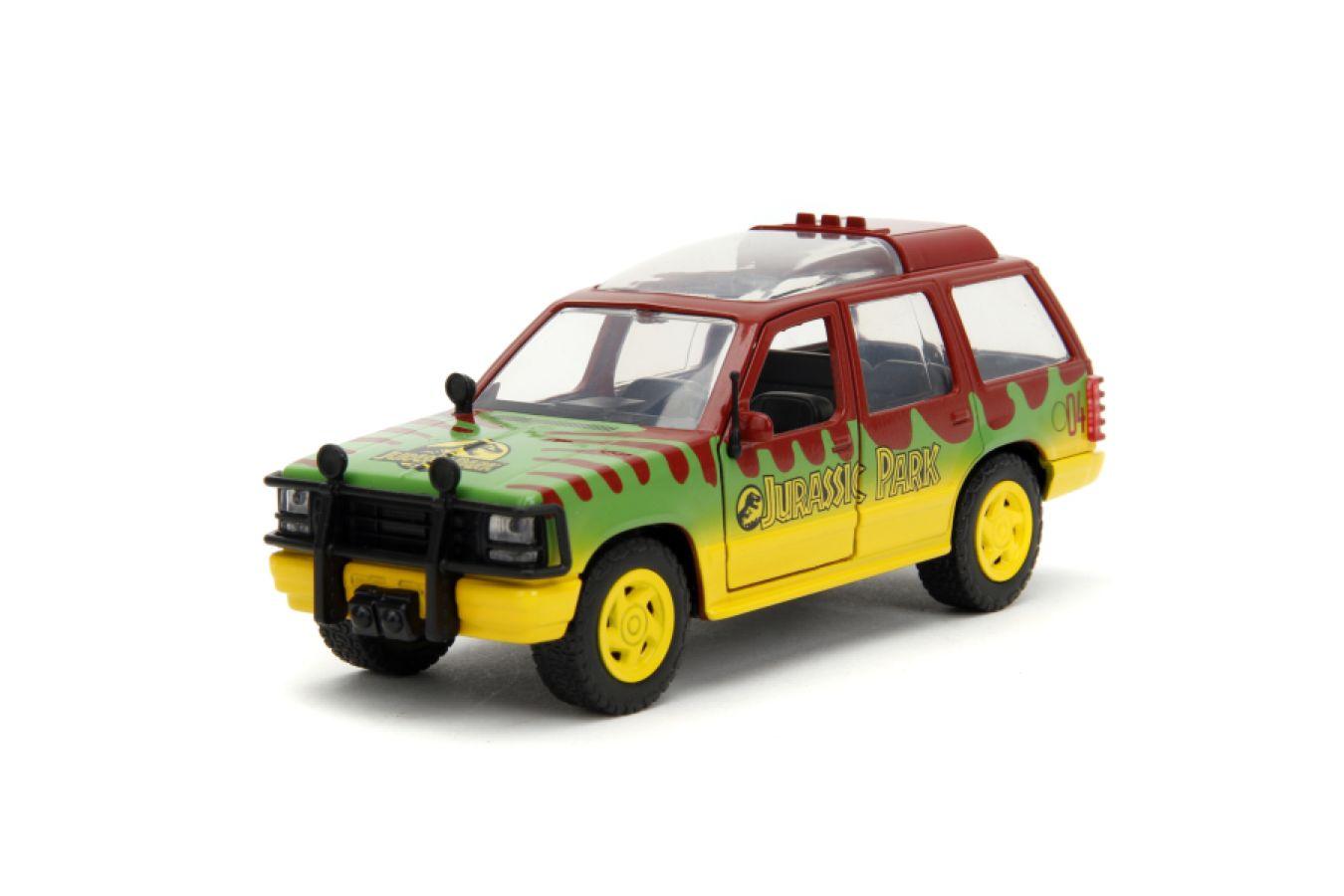 JAD31956 Jurassic Park - 1993 Ford Explorer 1:32 Scale Vehicle (30th Anniversary) - Jada Toys - Titan Pop Culture