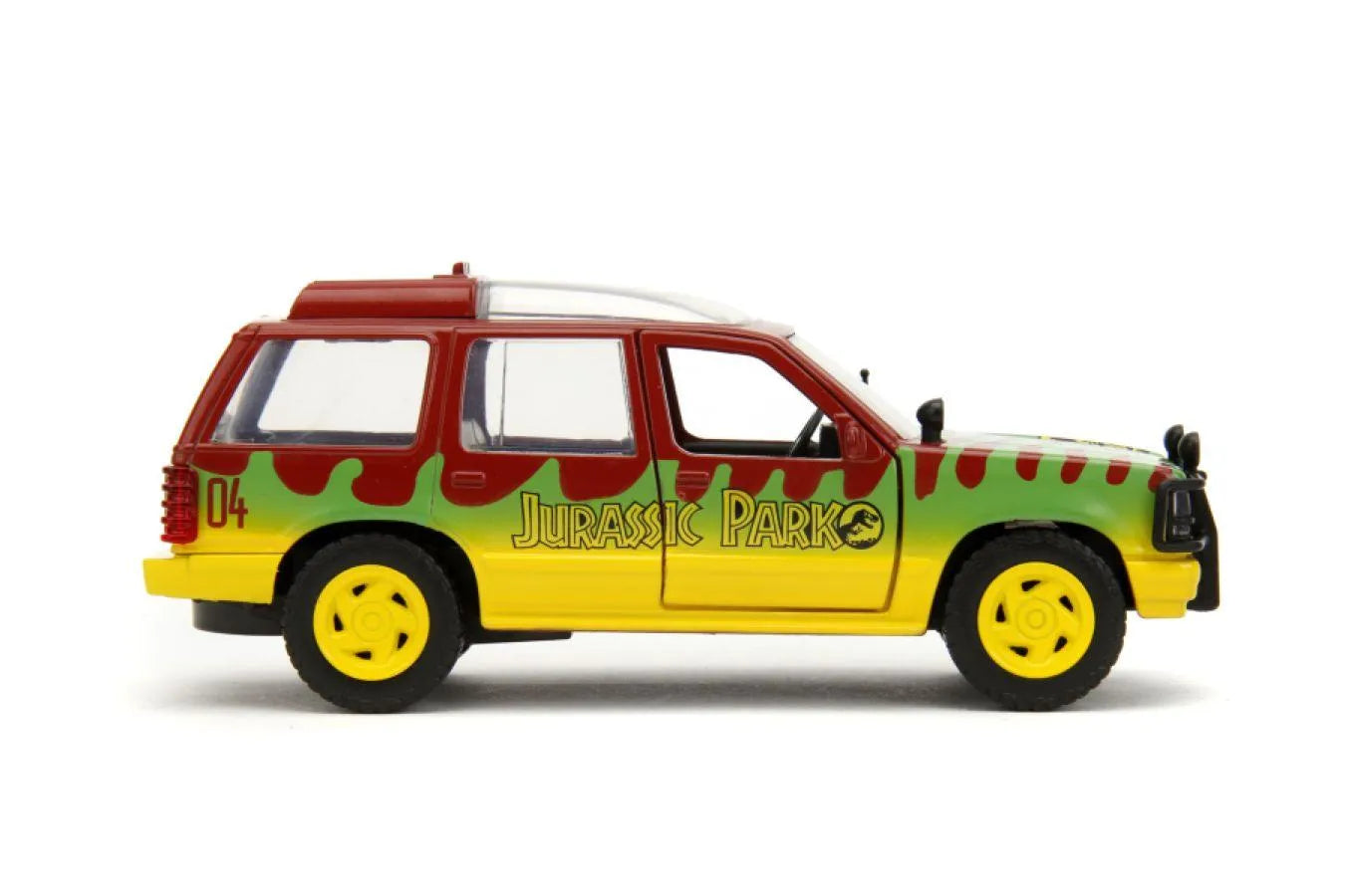JAD31956 Jurassic Park - 1993 Ford Explorer 1:32 Scale Vehicle (30th Anniversary) - Jada Toys - Titan Pop Culture