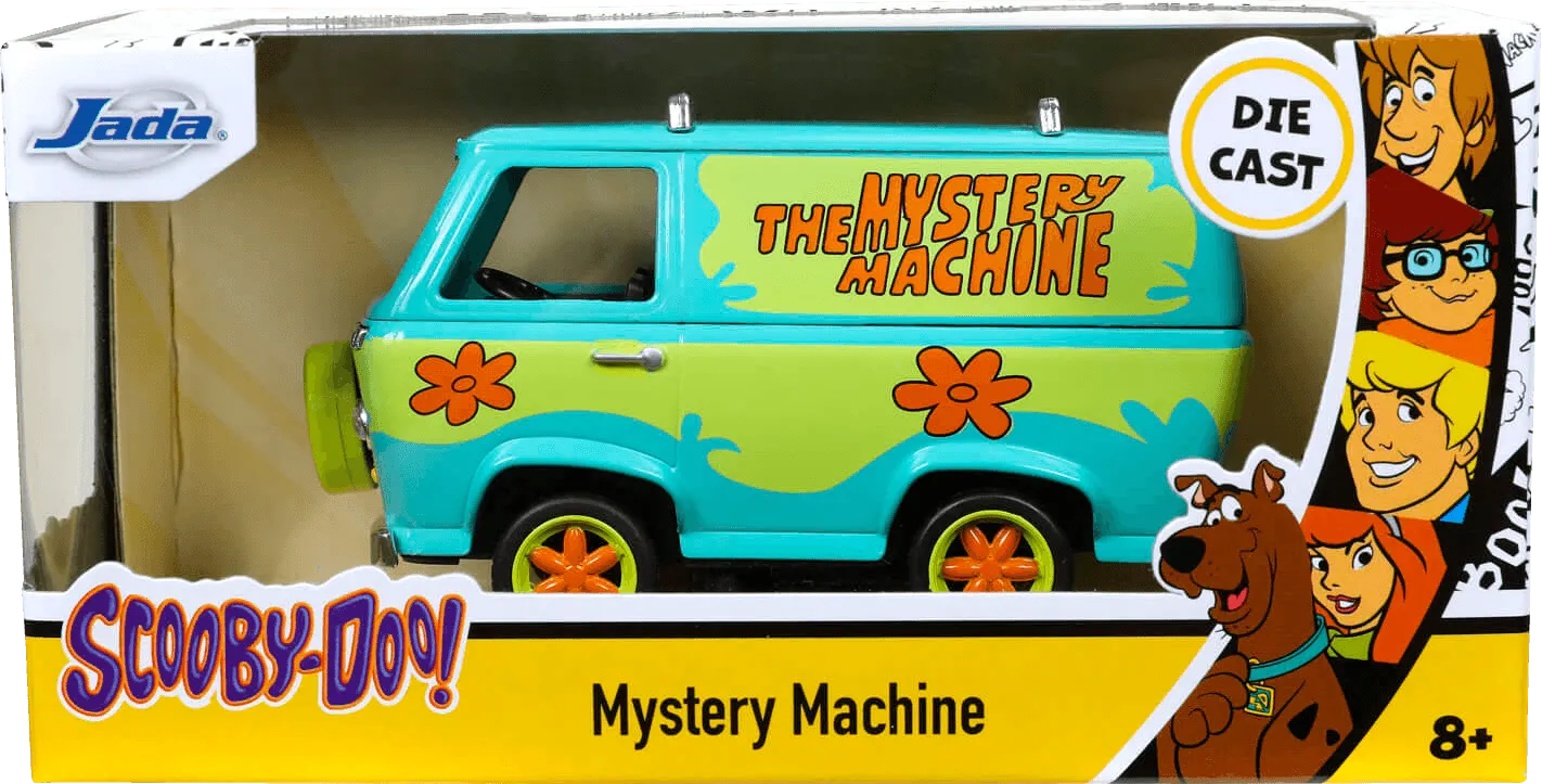 JAD32040 Scooby Doo - Mystery Machine 1:32 Scale Hollywood Ride - Jada Toys - Titan Pop Culture