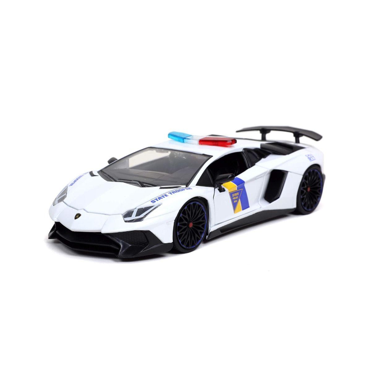 JAD32276 Hyperspec - 2017 Lamborghini Aventador White 1:24 Scale - Jada Toys - Titan Pop Culture