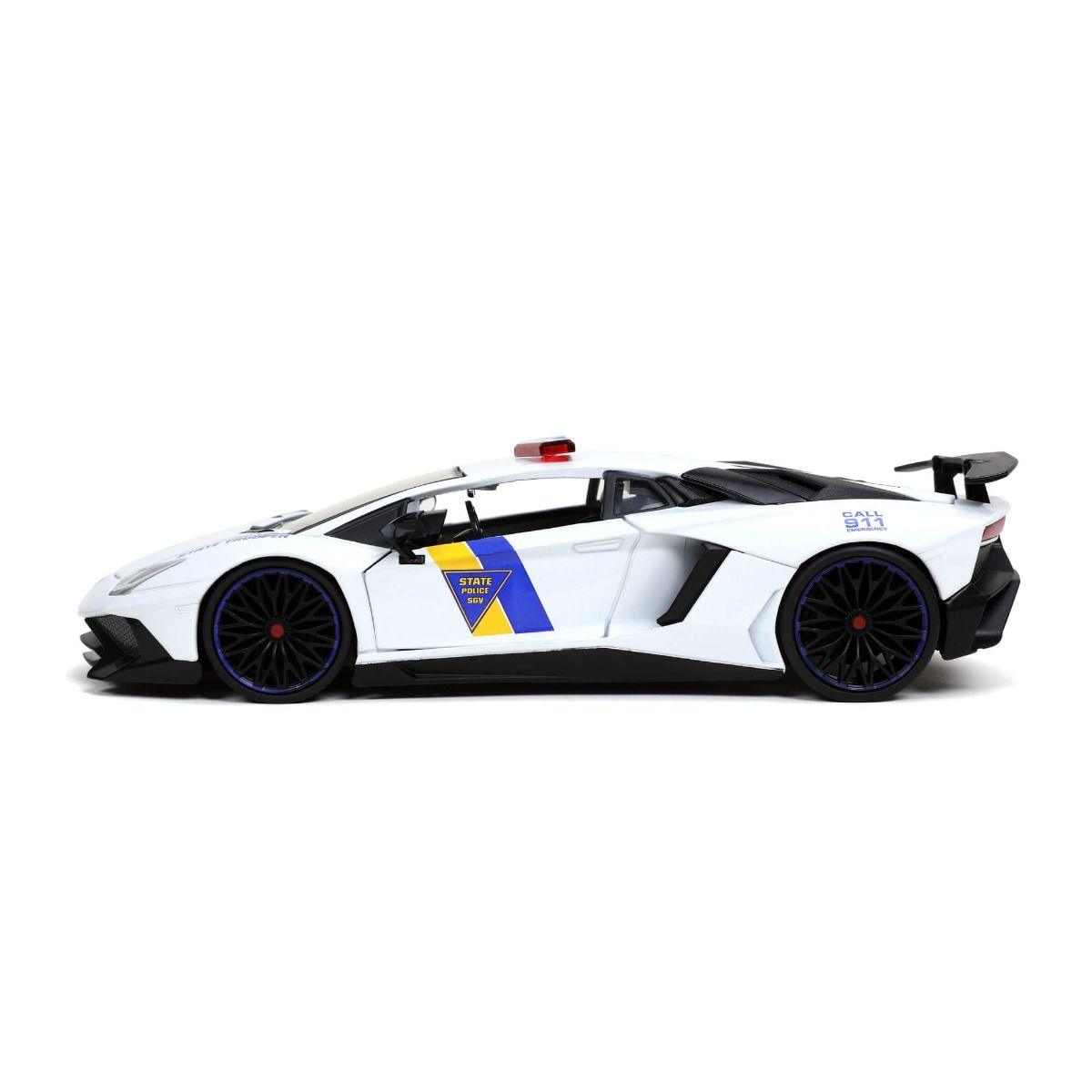 JAD32276 Hyperspec - 2017 Lamborghini Aventador White 1:24 Scale - Jada Toys - Titan Pop Culture