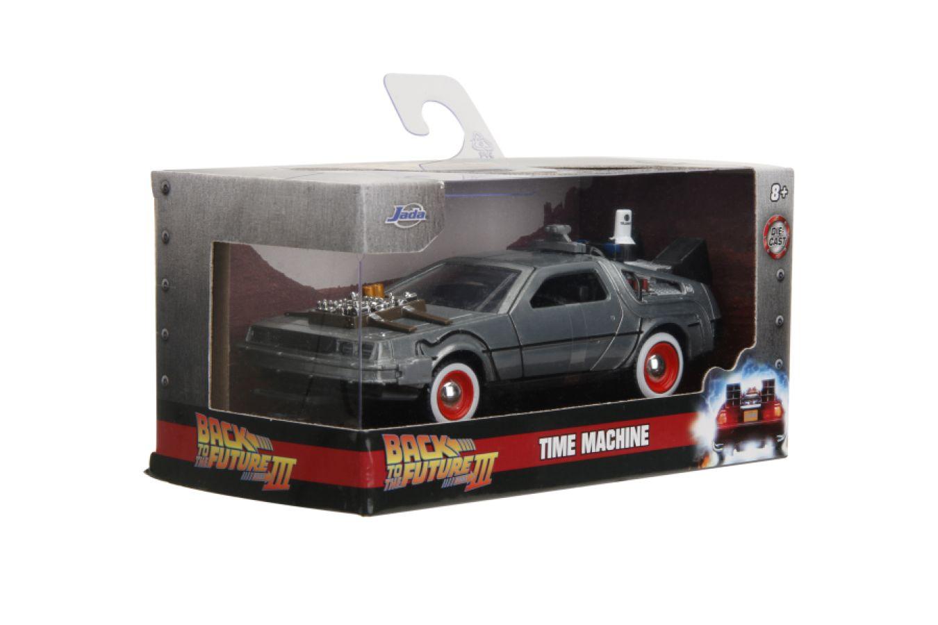 JAD32290 Back to the Future 3 - DeLorean 1:32 Scale - Jada Toys - Titan Pop Culture