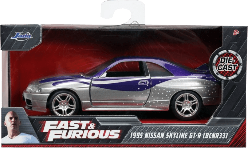 JAD32587 Fast & Furious - 1995 Nissan Skyline GT-R R33 1:32 Scale - Jada Toys - Titan Pop Culture