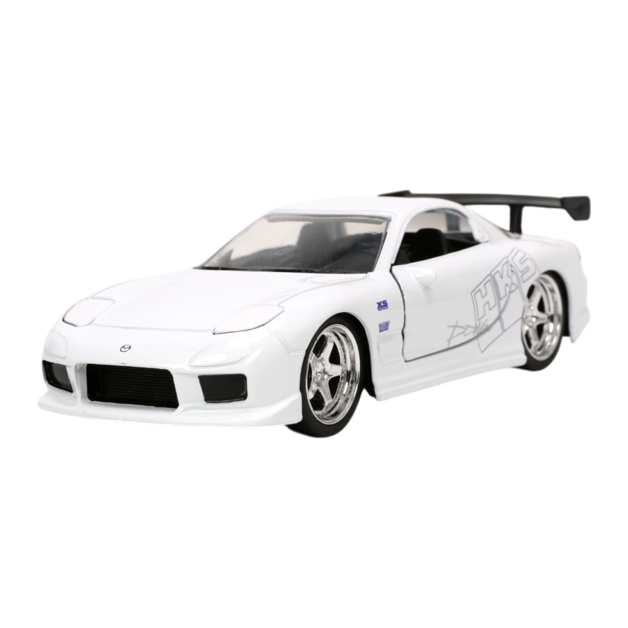 JAD32588 Fast & Furious - HKS 1993 Mazda RX7 1:32 Scale Diecast Vehicle - Jada Toys - Titan Pop Culture