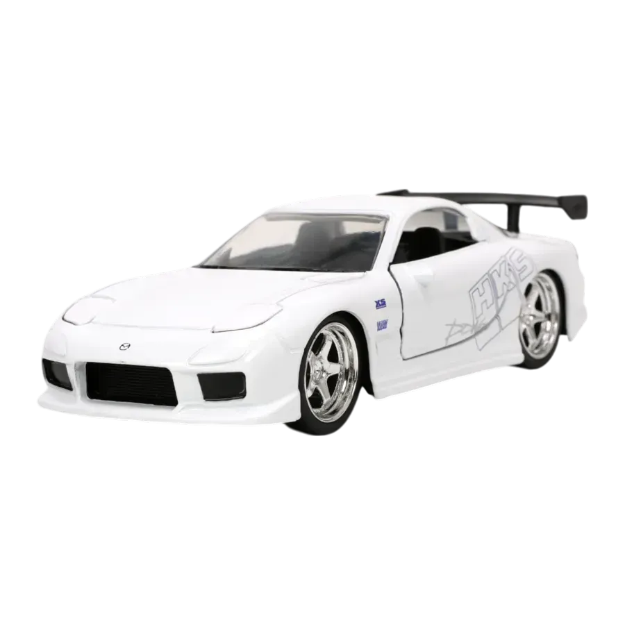 JAD32588 Fast & Furious - HKS 1993 Mazda RX7 1:32 Scale Diecast Vehicle - Jada Toys - Titan Pop Culture