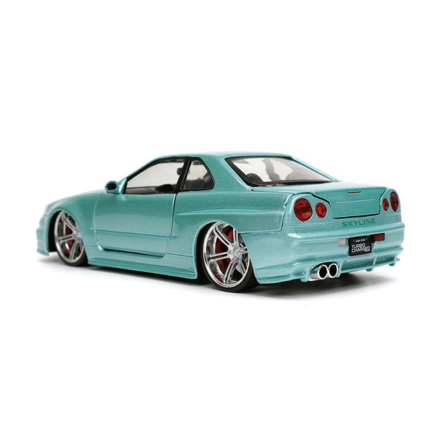 JAD32608 Fast And Furious - 2002 Nissan Skyline GT-R (R34) 1:24 Scale - Jada Toys - Titan Pop Culture