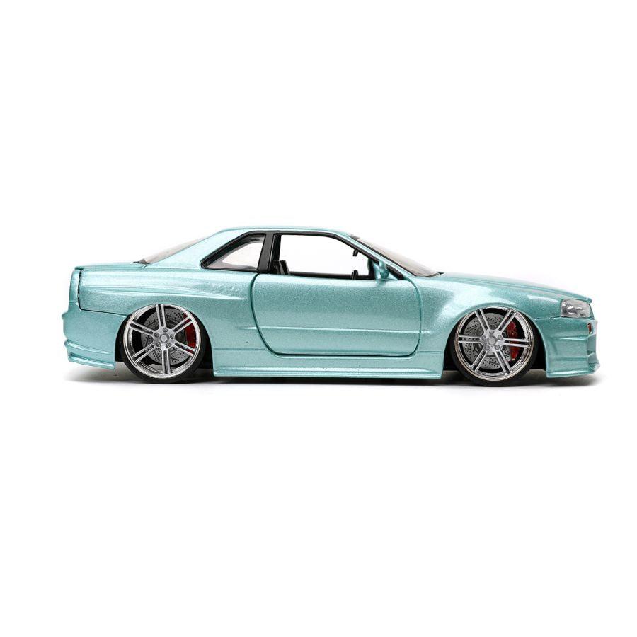 JAD32608 Fast And Furious - 2002 Nissan Skyline GT-R (R34) 1:24 Scale - Jada Toys - Titan Pop Culture