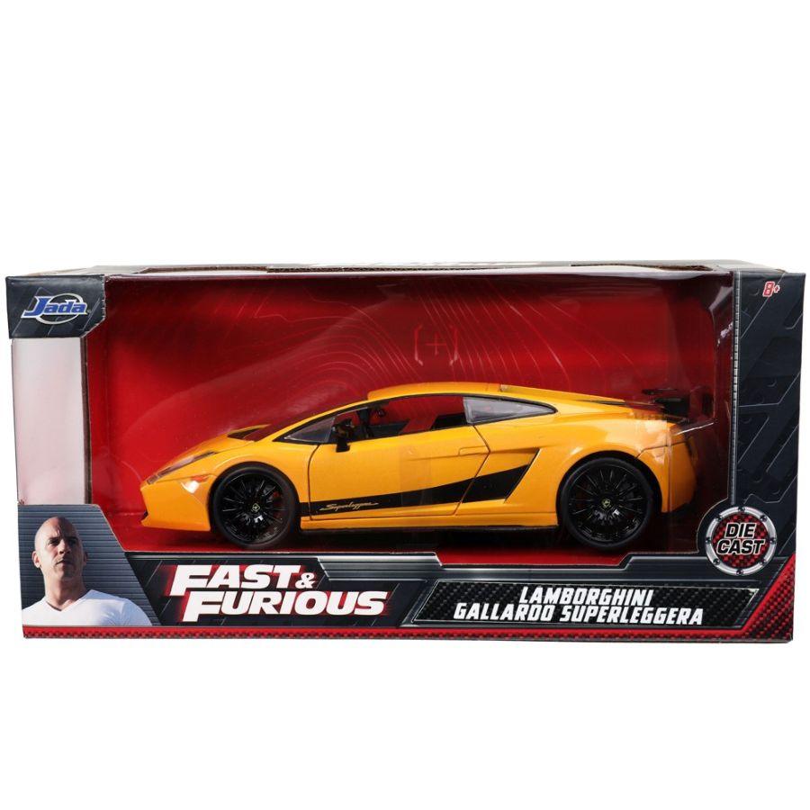 JAD32609 Fast and Furious - Lamboghini Gallardo 1:24 Scale Hollywood Ride - Jada Toys - Titan Pop Culture