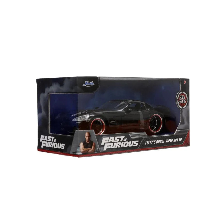 JAD32612 Fast & Furious - 1:32 Letty's Dodge Viper SRT 10 Diecast Vehicle - Jada Toys - Titan Pop Culture