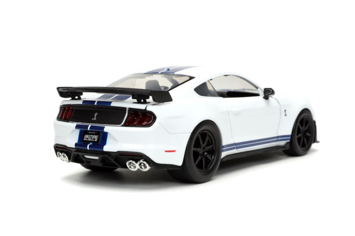 JAD32663 Big Time Muscle - 2020 Ford Mustang GT500 1:24 Scale Diecast Vehicle - Jada Toys - Titan Pop Culture