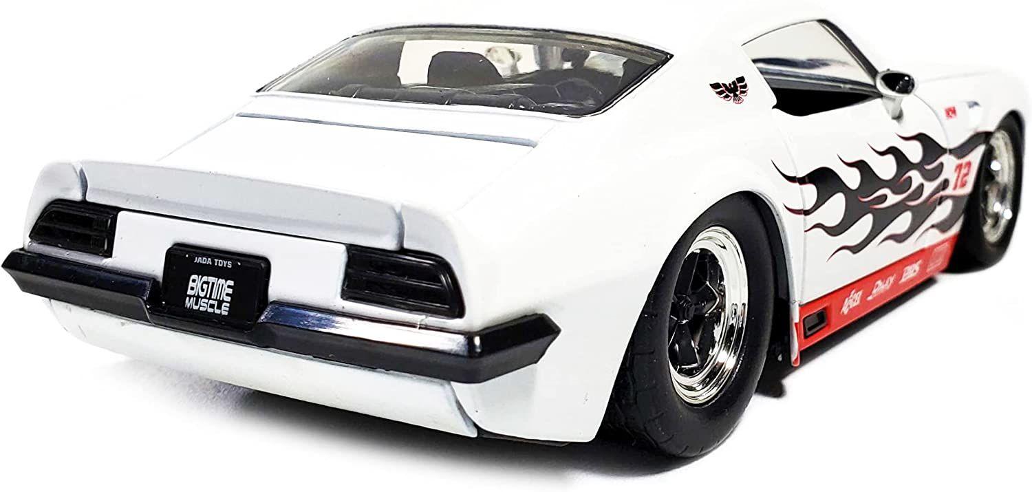 JAD32707 Big Time Muscle - Pontiac Firebird 1972 White 1:24 Scale Diecast Vehicle - Jada Toys - Titan Pop Culture