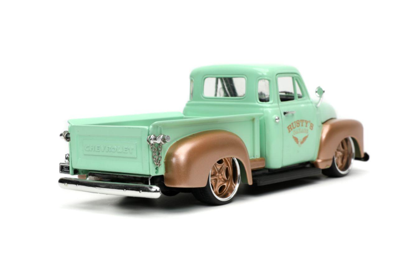 JAD32709 Just Trucks - Chevy Pick Up 1953 Green 1:24 Scale Diecast Vehicle - Jada Toys - Titan Pop Culture