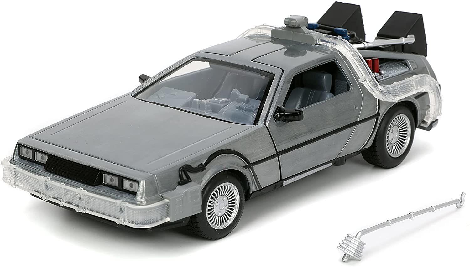 JAD32911 Back to the Future - Time Machine 1:24 Scale Hollywood Ride - Jada Toys - Titan Pop Culture