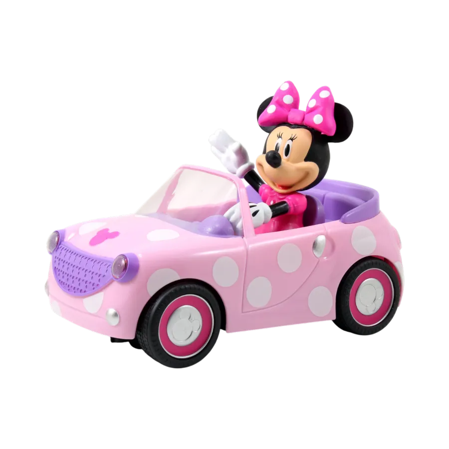 JAD32944 Disney - Minnie Mouse Roadster Remote Controller Vehicle - Jada Toys - Titan Pop Culture