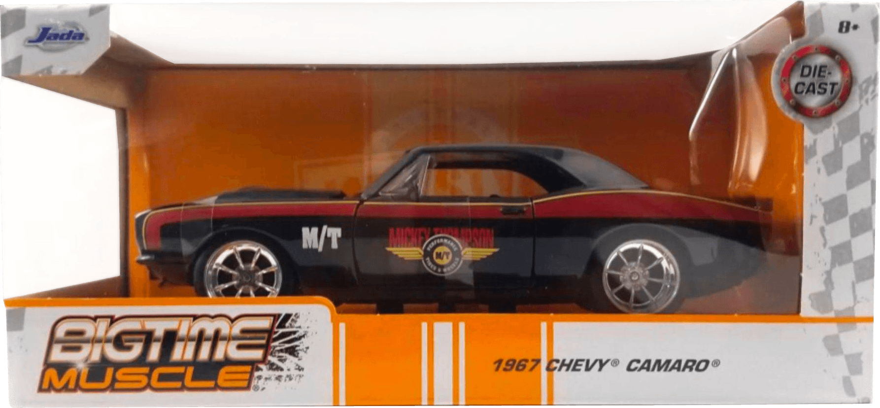 JAD33052 Big Time Muscle - 1967 Chevy Camaro 1:24 Scale - Jada Toys - Titan Pop Culture