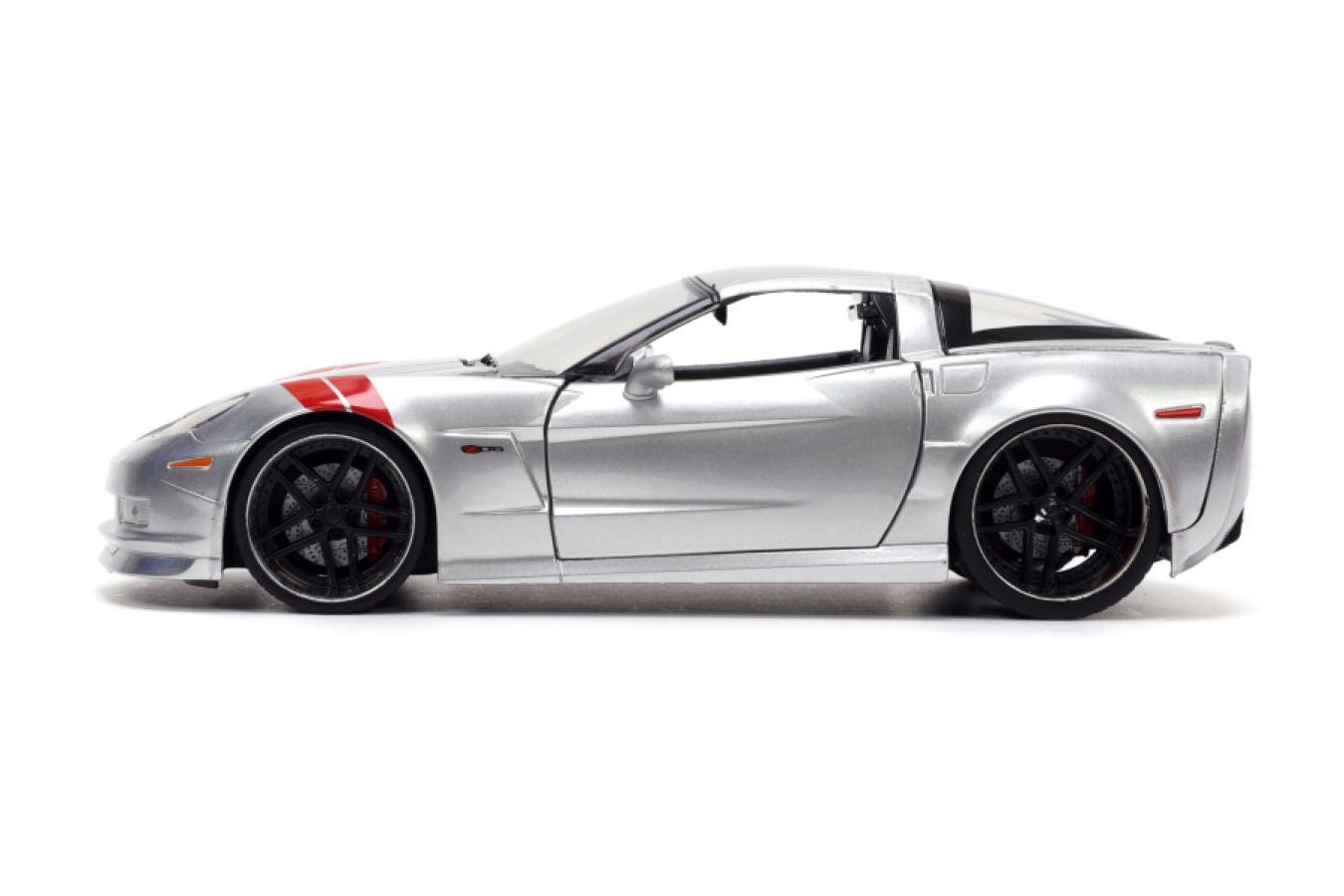 JAD33053 Big Time Muscle - 2006 Corvette Z06 1:24 Scale - Jada Toys - Titan Pop Culture