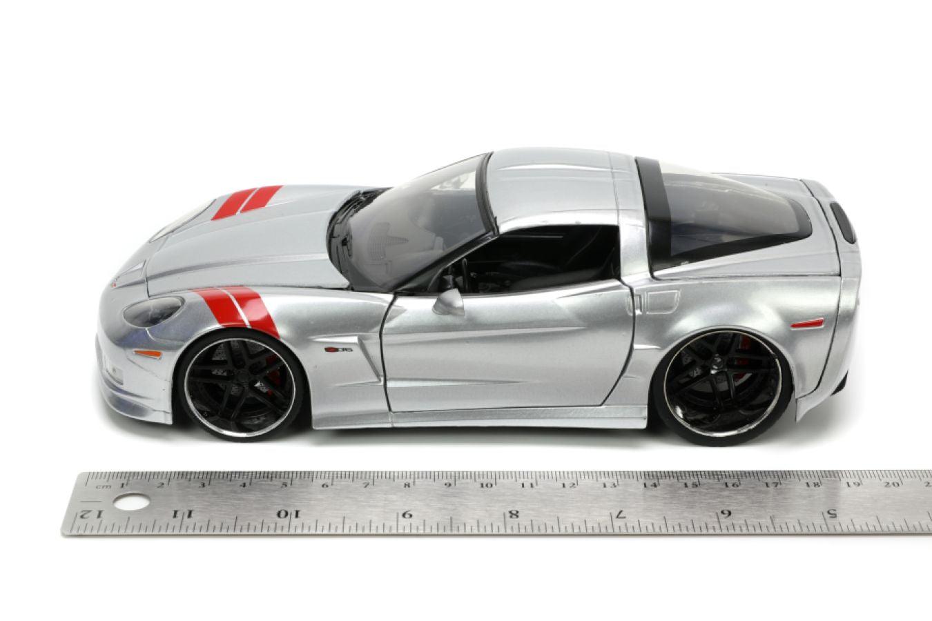 JAD33053 Big Time Muscle - 2006 Corvette Z06 1:24 Scale - Jada Toys - Titan Pop Culture