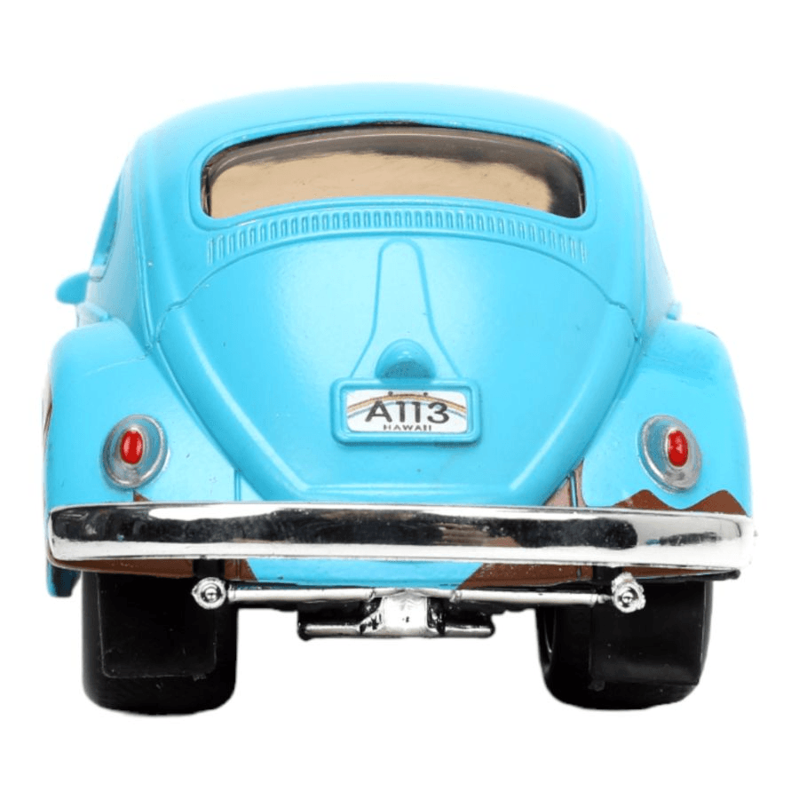 JAD33251 Lilo & Stitch - VW Beetle (Blue) 1:32 Scale with Stitch MetalFig - Jada Toys - Titan Pop Culture