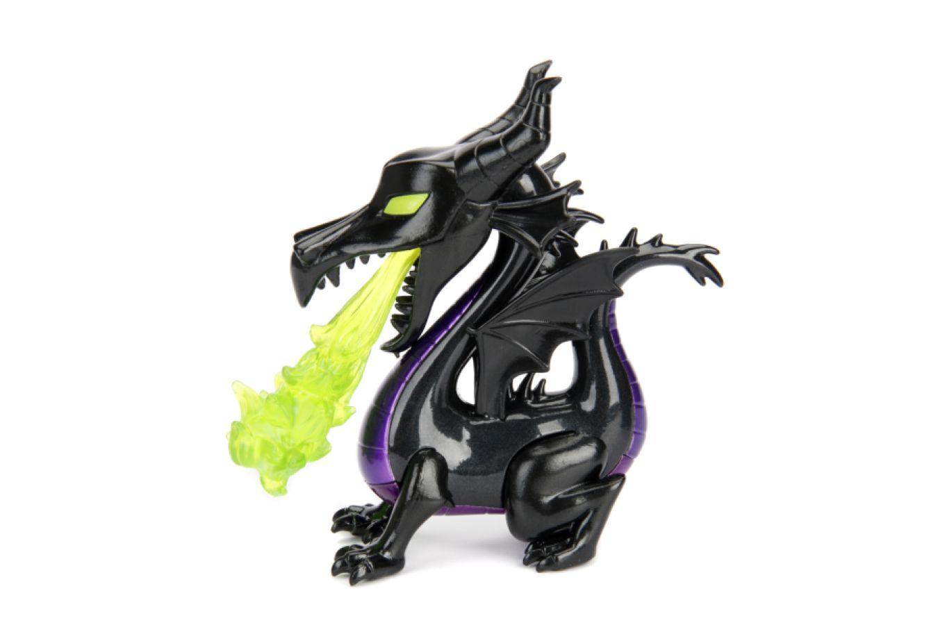 JAD33298 Sleeping Beauty - Maleficent Dragon 4" MetalFig - Jada Toys - Titan Pop Culture