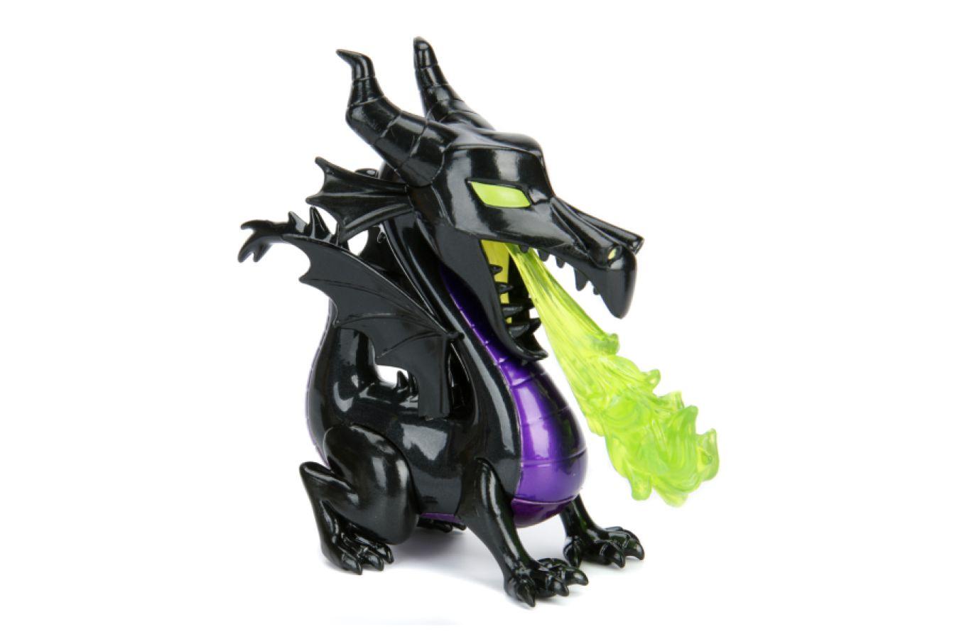 JAD33298 Sleeping Beauty - Maleficent Dragon 4" MetalFig - Jada Toys - Titan Pop Culture