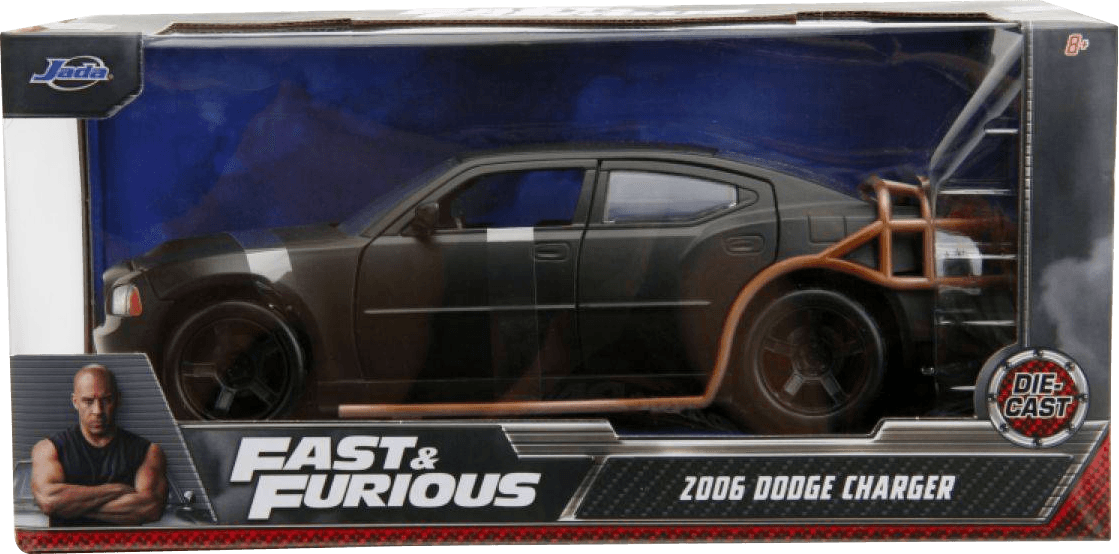 JAD33373 Fast & Furious - Dodge Charger Heist Car 1:24 Scale - Jada Toys - Titan Pop Culture