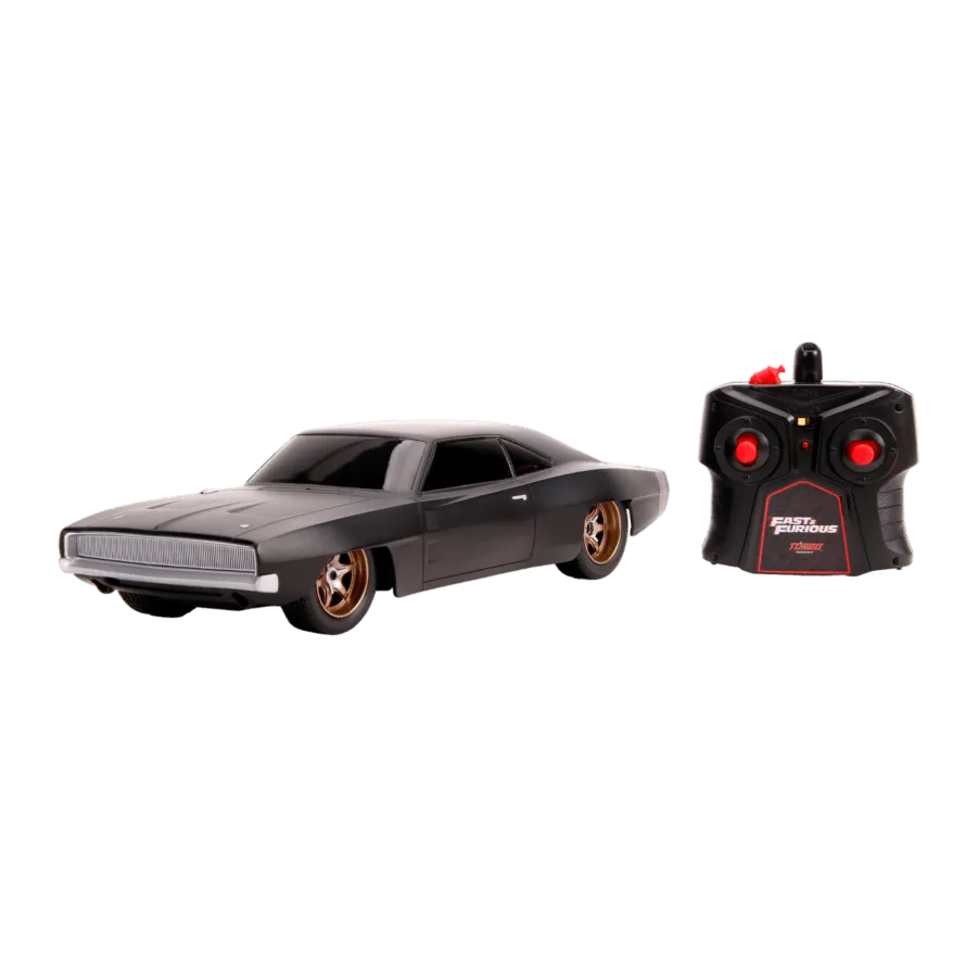 JAD33397 Fast & Furious - 1968 Dodge Charger (Widebody) 1:16 Scale Remote Control Car - Jada Toys - Titan Pop Culture