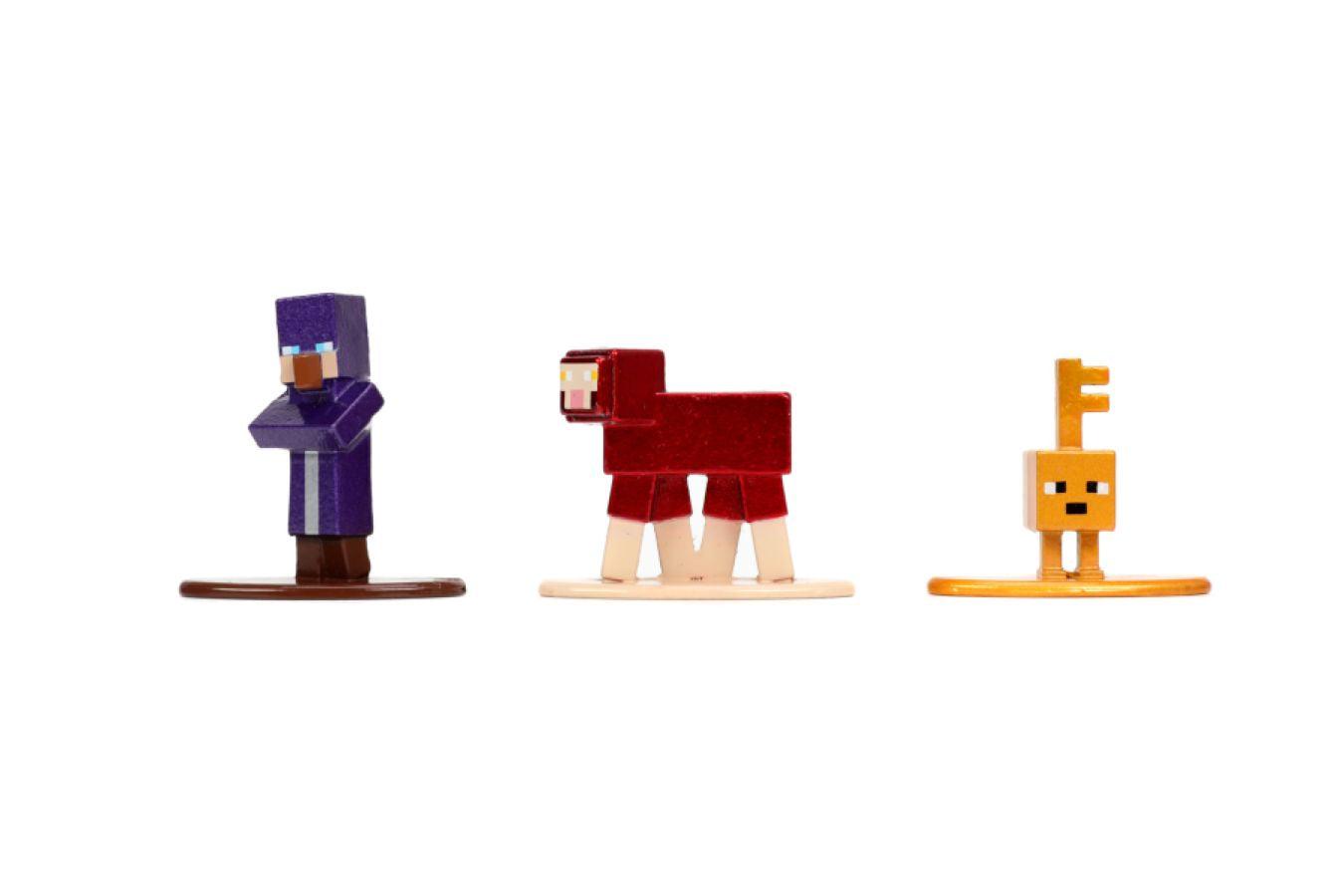 JAD33424 Minecraft - Minecraft Dungeons Nano MetalFig 18-Pack Set - Jada Toys - Titan Pop Culture