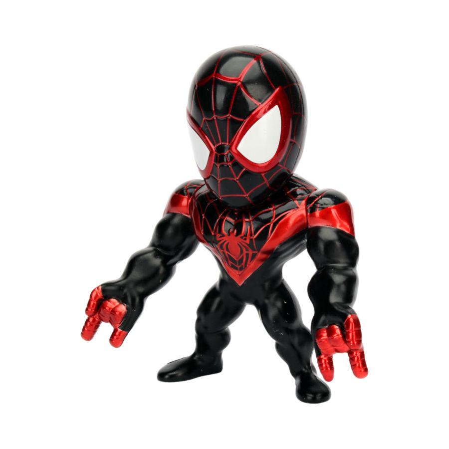 JAD33432 Spider-Man - Miles Morales 4" Diecast Metalfig - Jada Toys - Titan Pop Culture