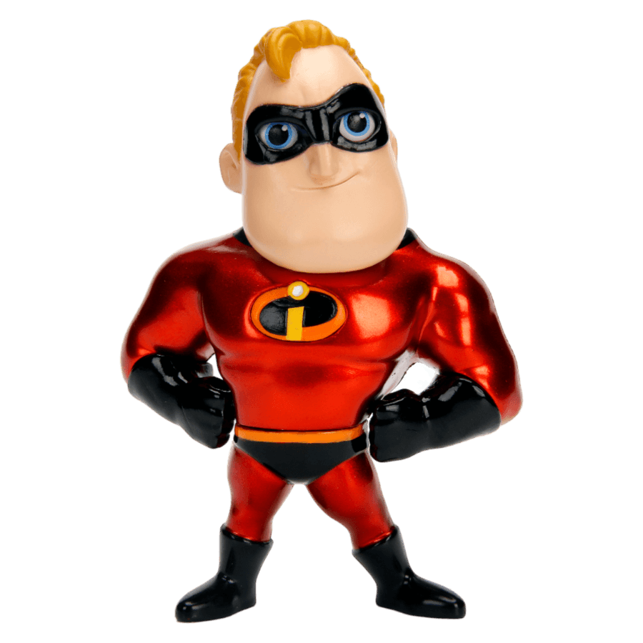 JAD33473 Incredibles - Mr. Incredible 4" Diecast MetalFig - Jada Toys - Titan Pop Culture