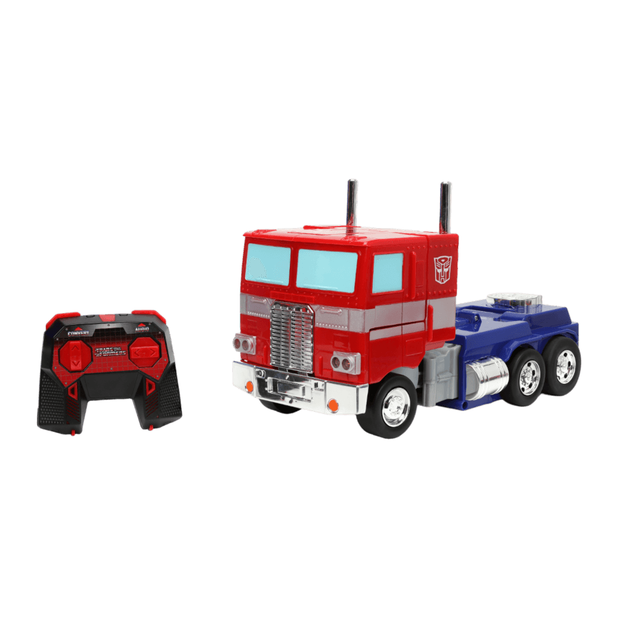 JAD33521 Transformers (G1) - WOW! Optimus Prime Remote Control Vehicle - Jada Toys - Titan Pop Culture