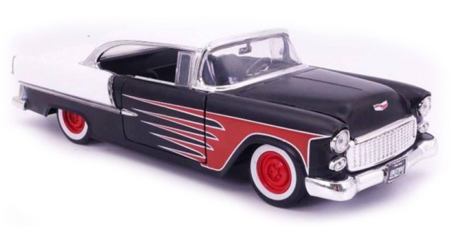 JAD33546 Big Time Muscle - 1955 Chevrolet Bel Air 1:24 Scale - Jada Toys - Titan Pop Culture