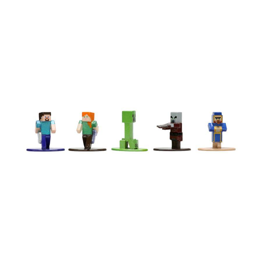 JAD33694 Minecraft - Caves & Cliffs Nano MetalFig 18-Pack Set 2 - Jada Toys - Titan Pop Culture